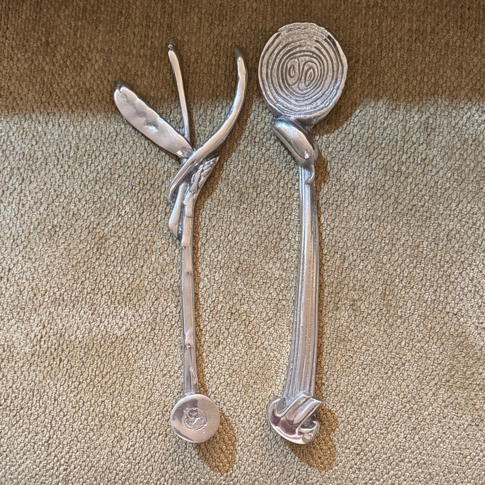 Mariposa Elegant Silver Utensil Set